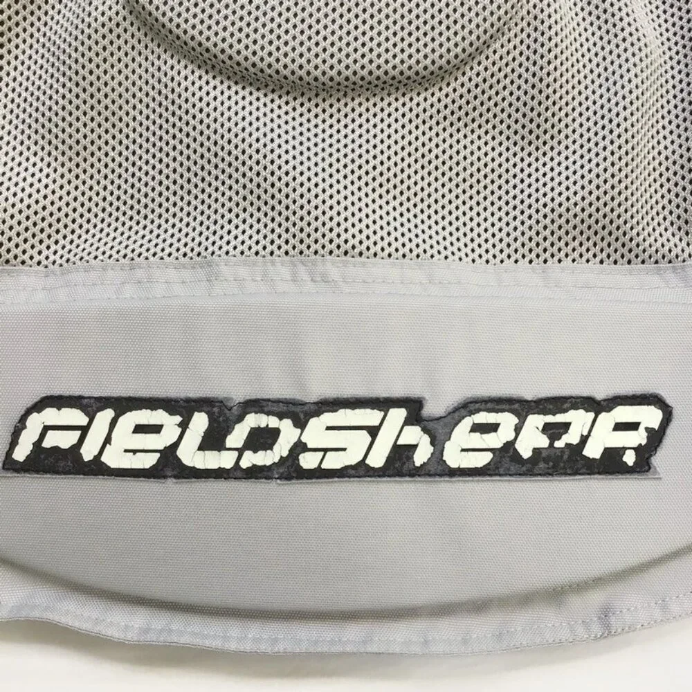 Fieldsheer Motorcycle Riding Jacket Mens 3XL Black Gray Mesh Armored Padded Rain